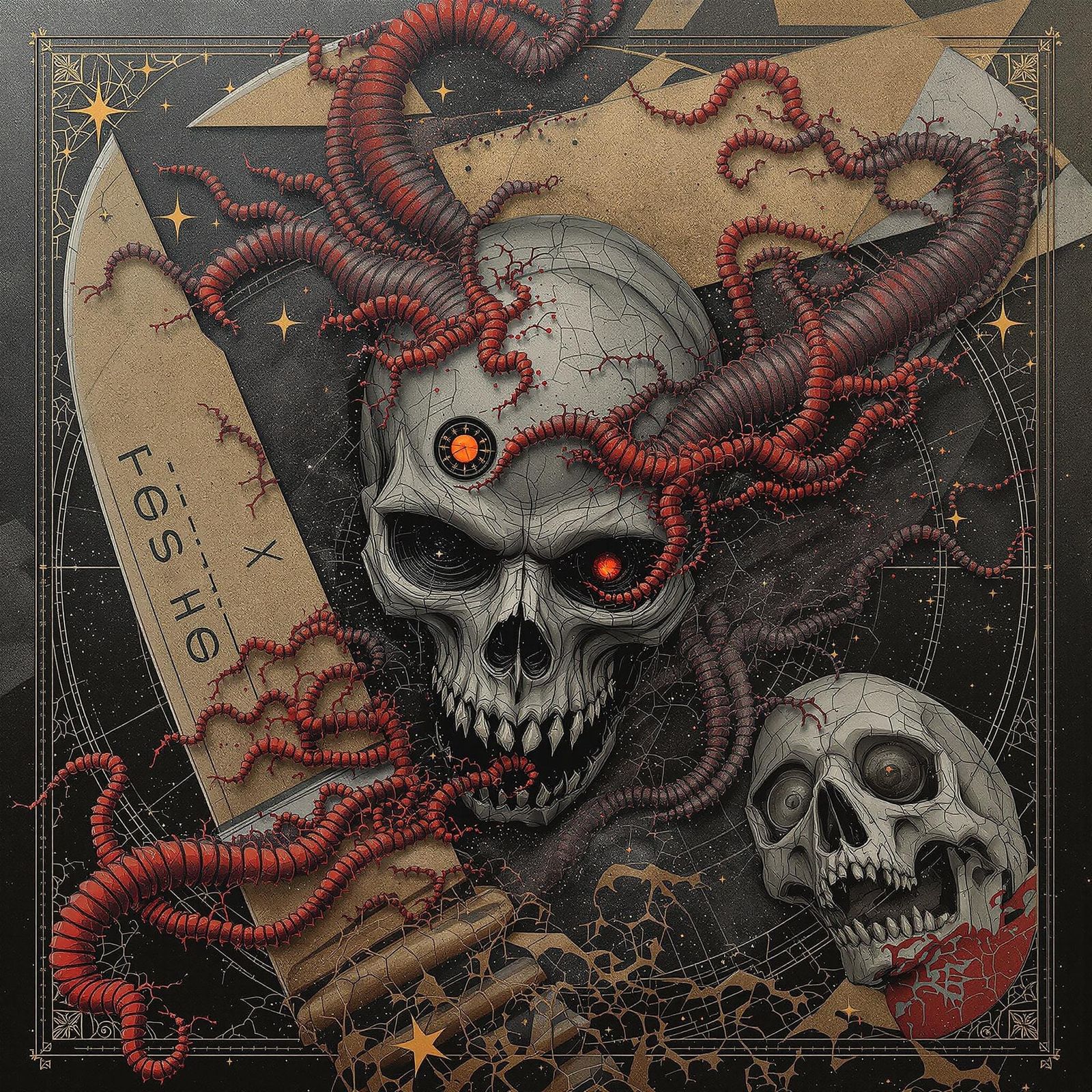 Eldritch Horror in Crimson Detail