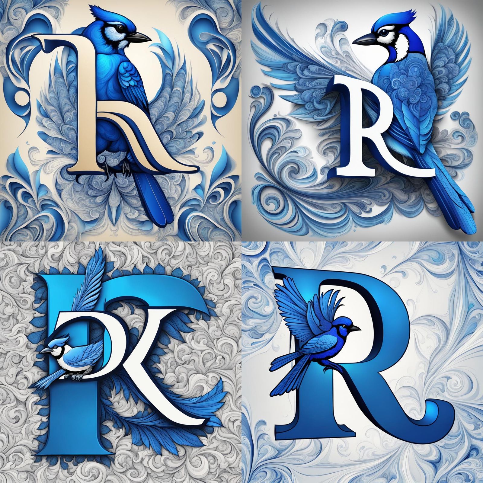 Abstract Vector Art: Man with Blue Jays Cap