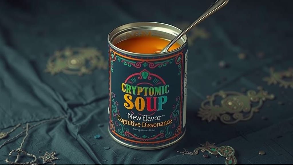 Cryptomic Soup: Cognitive Dissonance in Surreal Style