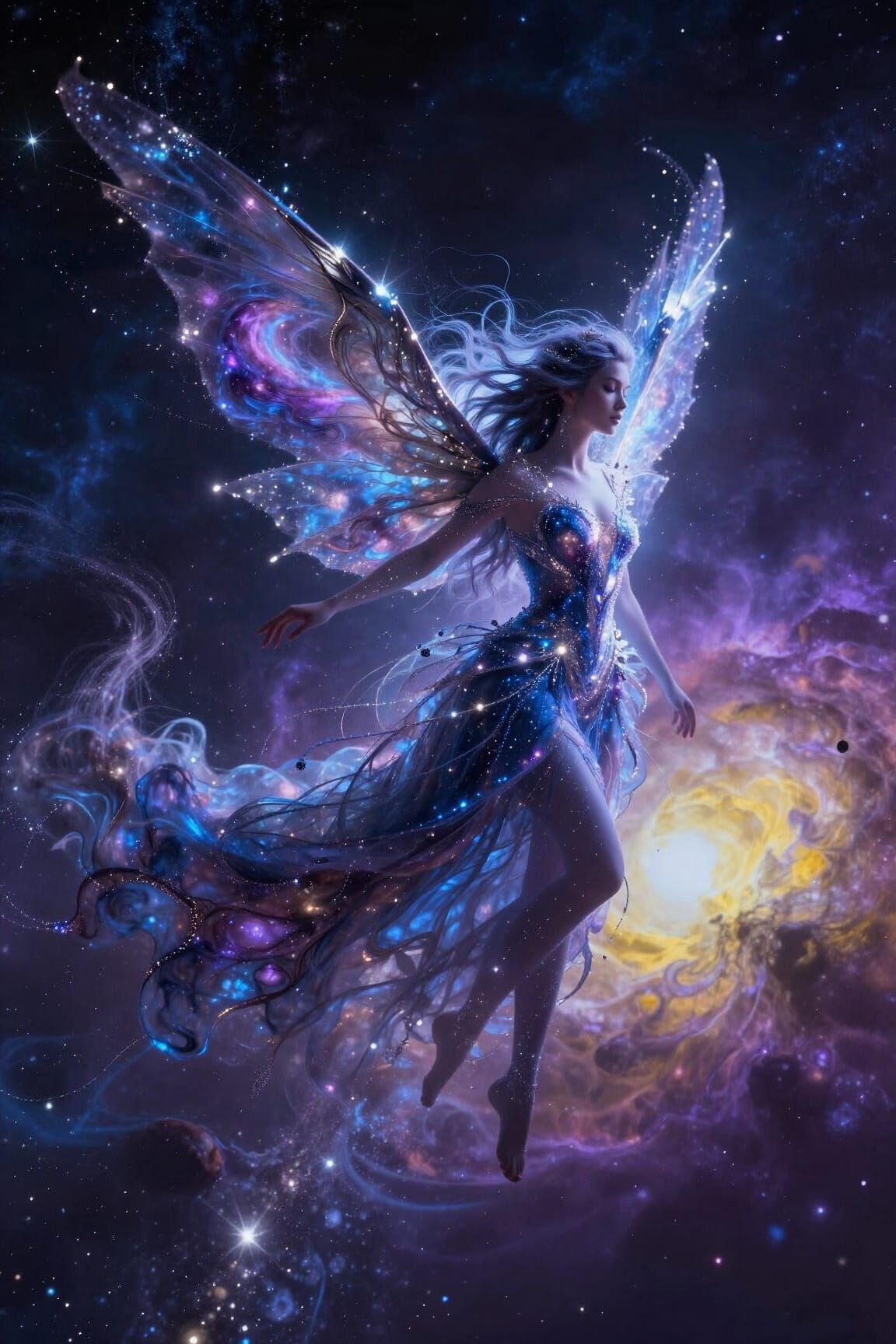 Starlight Fairy in Cosmic Dance
