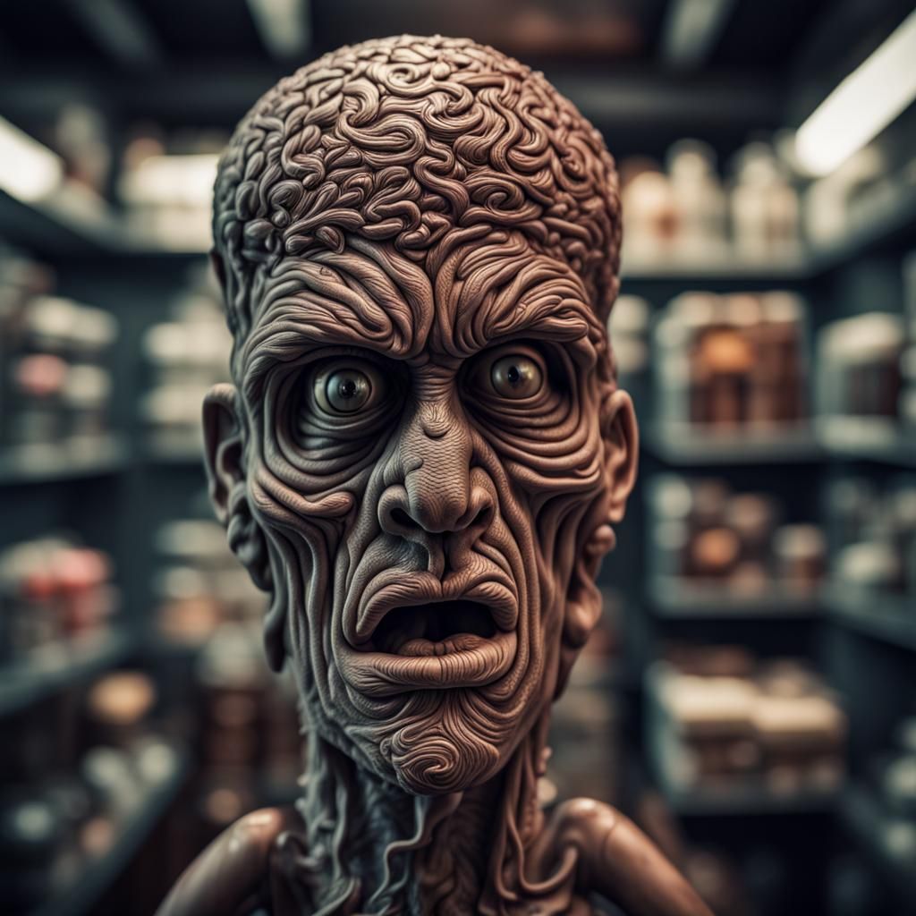 Humorous Subject with Intricate, Hyperrealistic Details