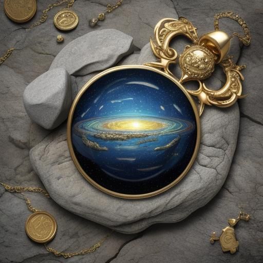 Hyperrealistic Jewels and Stones in Vibrant 3D