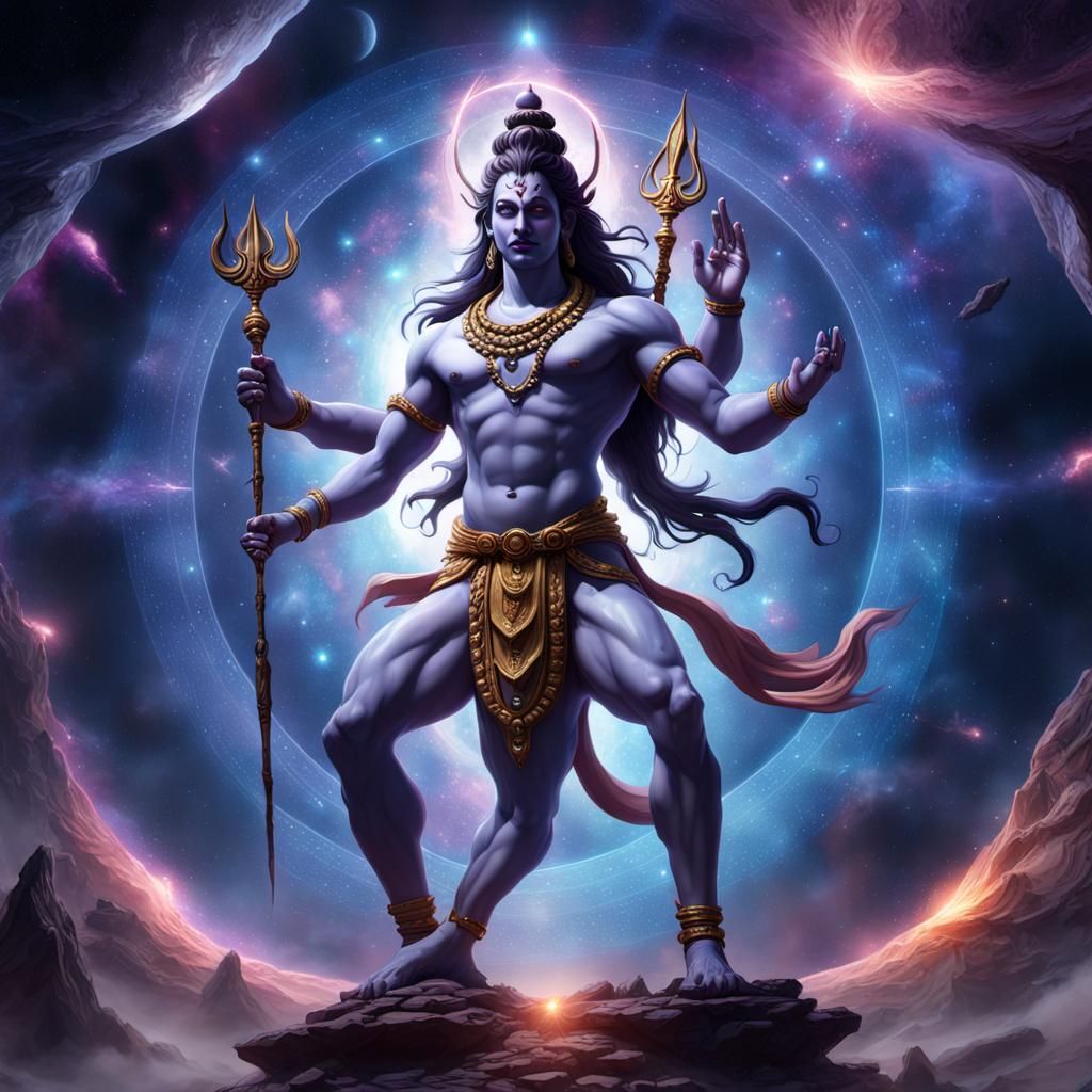 Lord Shiva's Tandava: Cosmic Dance of Creation