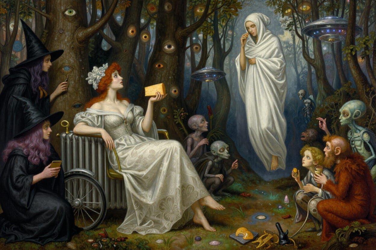 Hobgoblins and Aliens Chatting in Post-Apocalyptic Wonderlan...