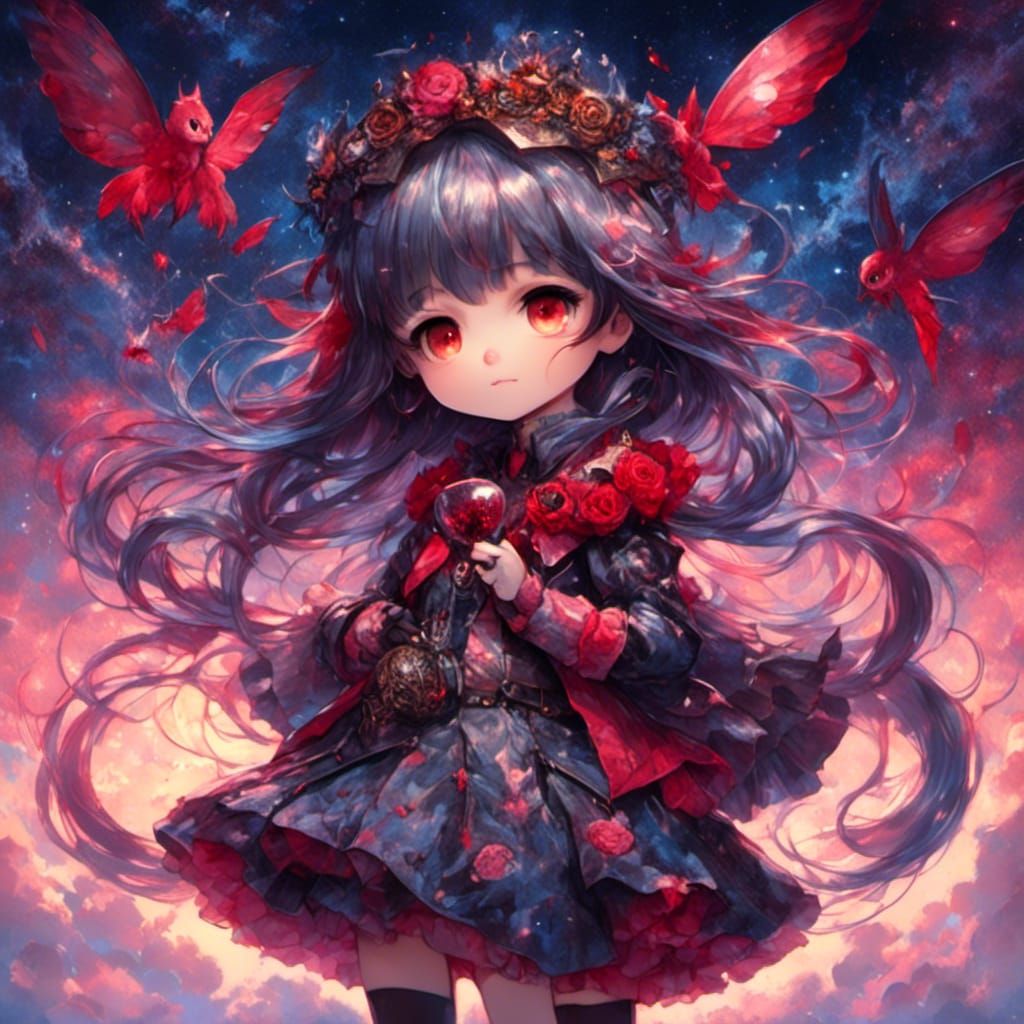 Adorable chibi littleling