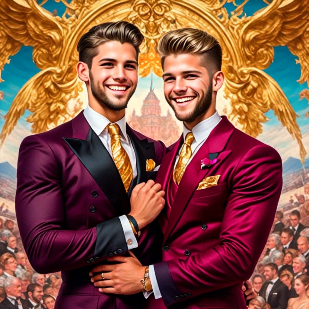 SB and NC - the happy married couple