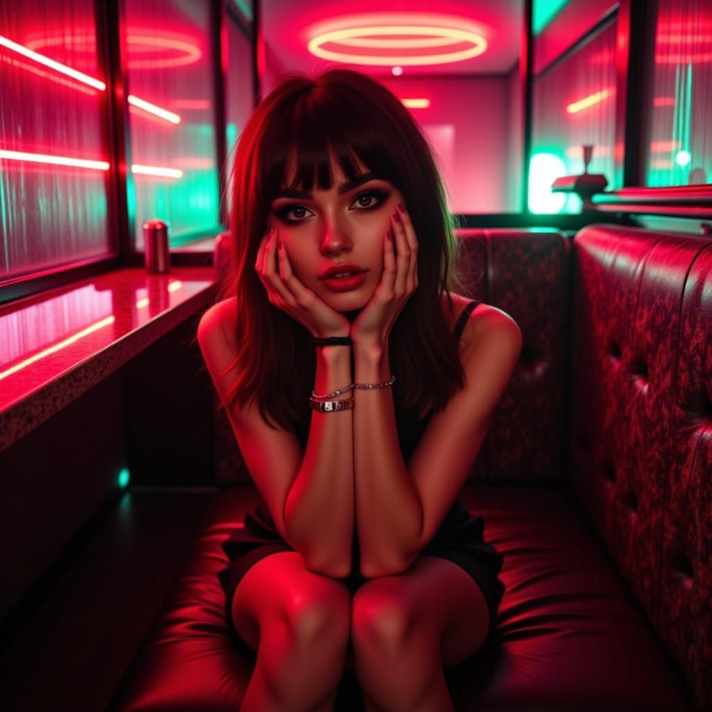 Luxurious Hotel Lounge in RetroModern Style