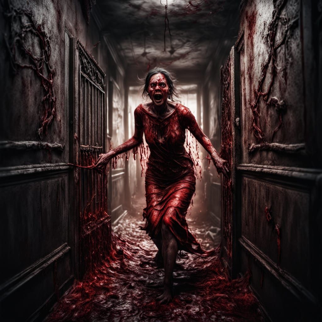 Gothic Horror Goddess Trapped in Purgatory