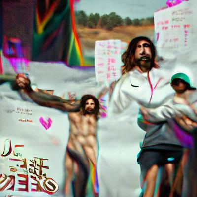 Jesus's Inclusive Love: 8K Resolution Concept Art