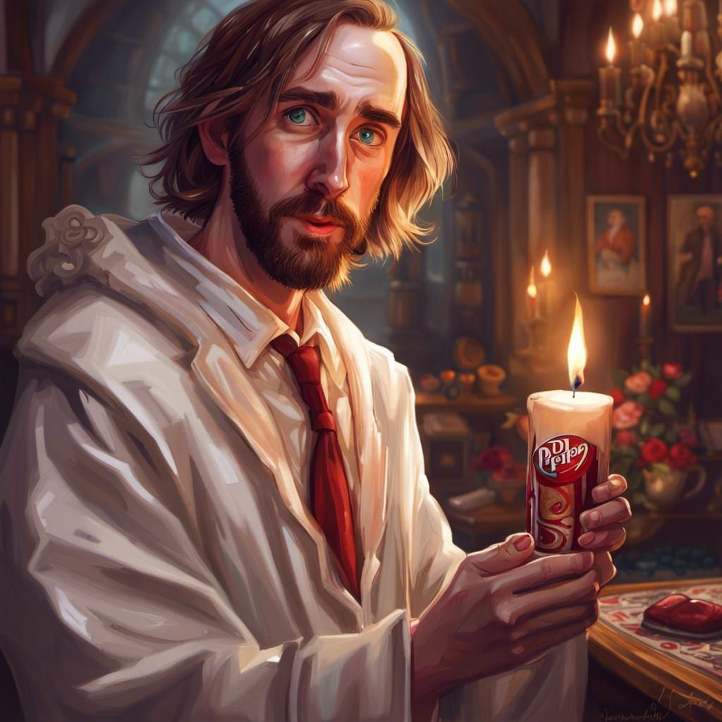 Hyperrealistic Gown Figure Investigates Night Noise