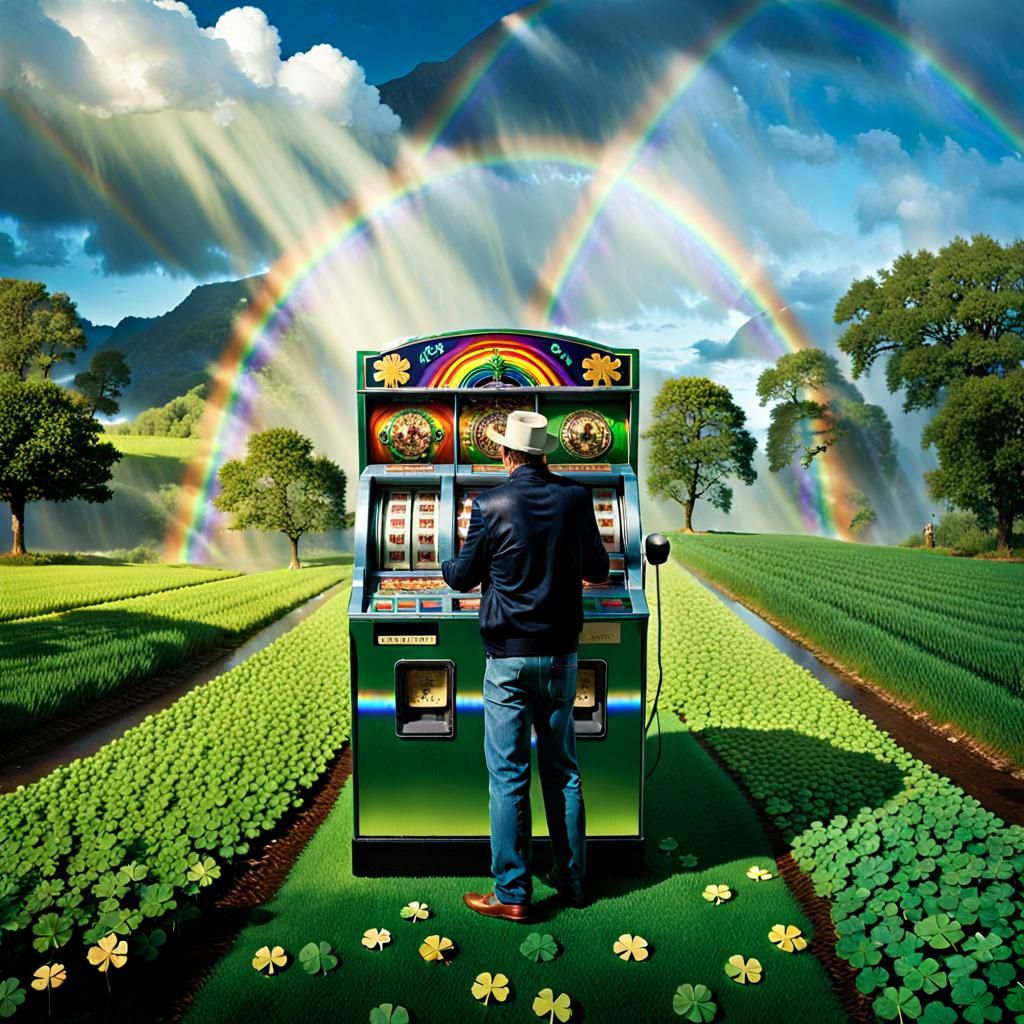 Lucky Man Wins Jackpot in Hyperrealistic Art