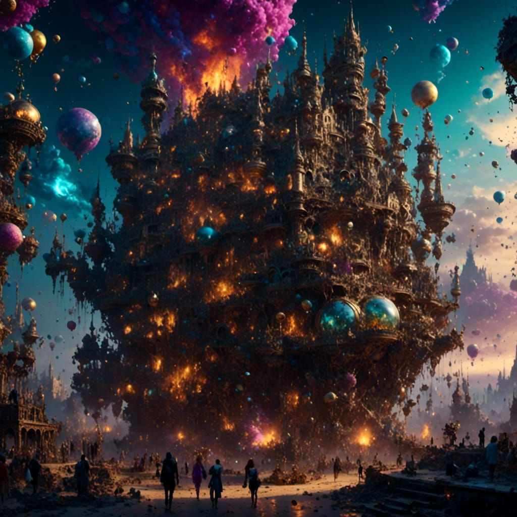 Utopia at Dawn: Rebirth of Humanity in Digital Art