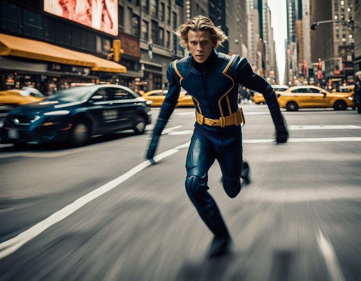 Austin Butler as the newest Speedster Superhero