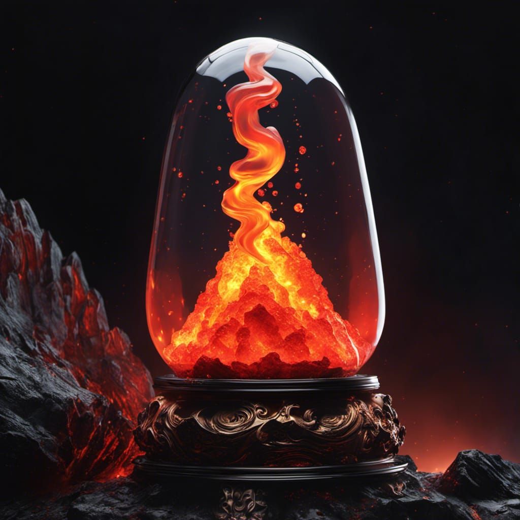 volcano lava lamp 10/3/23, 6:41 AM