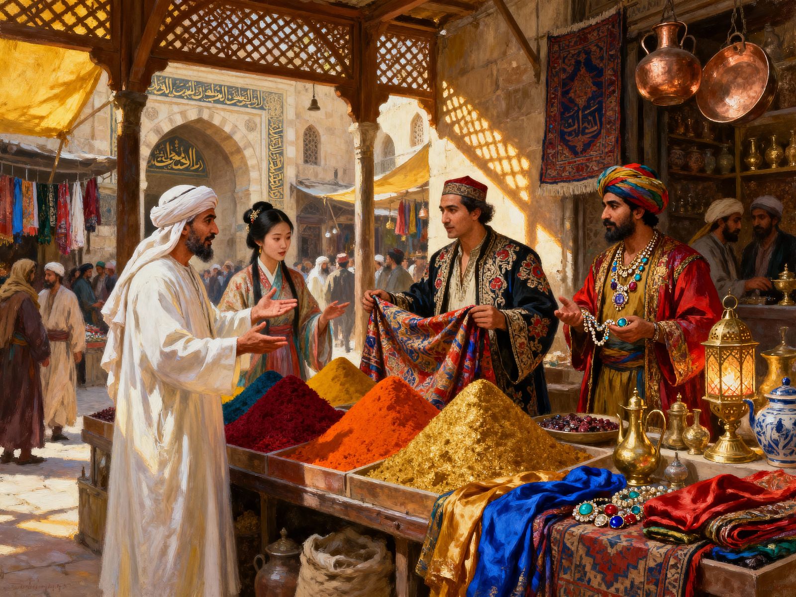 Damascus Souk: Traders of the Silk Road