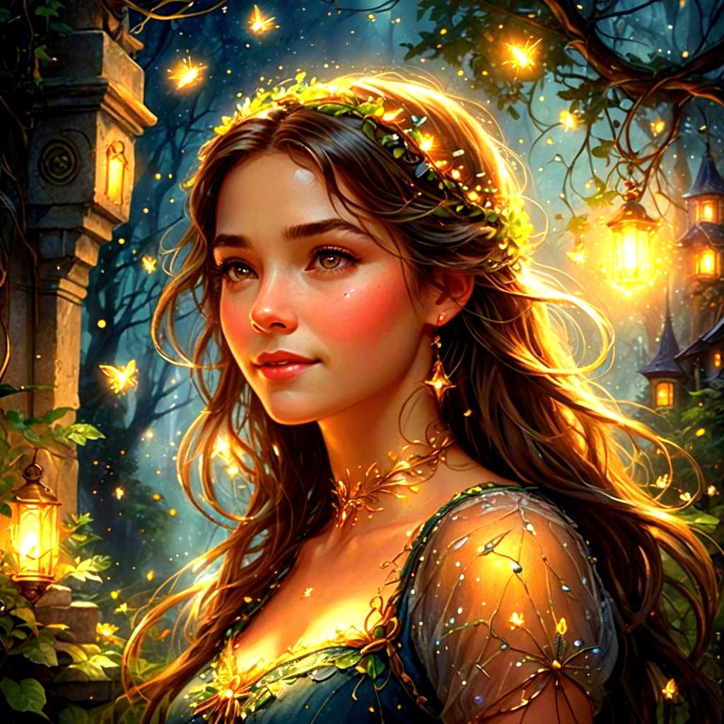 Sparkling Magical Wonder in Hyperrealistic Detail