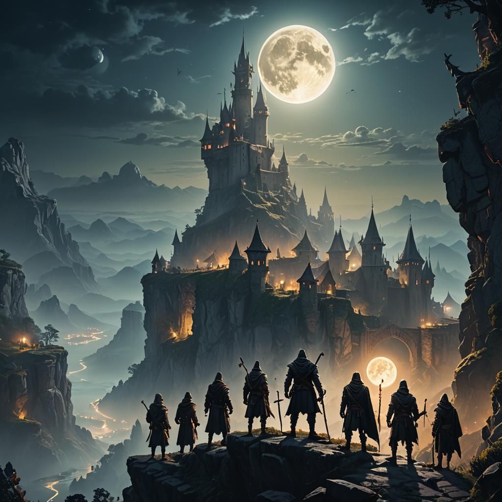 Fantasy Thieves Plot to Steal the Moon