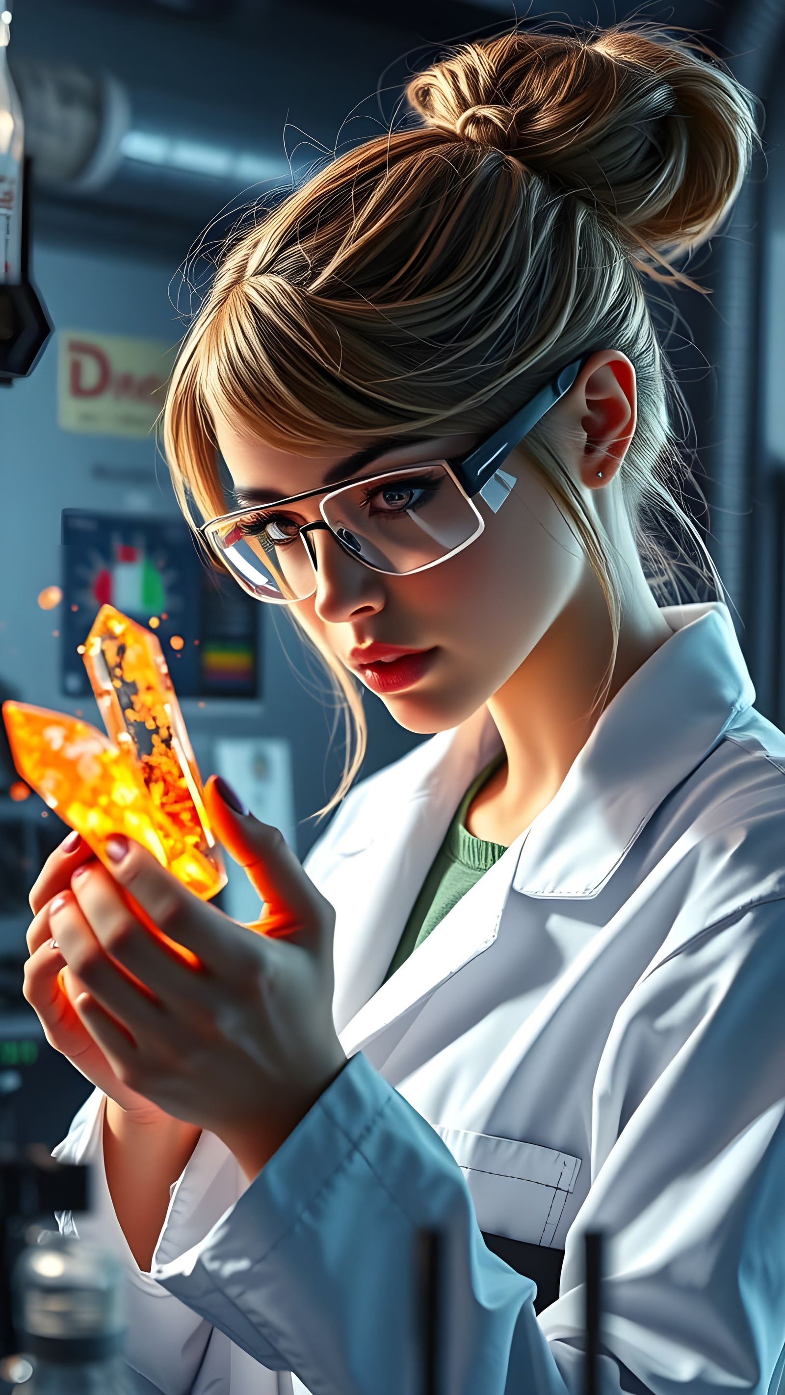 Groundbreaking Research in a Vibrant Graffiti Lab