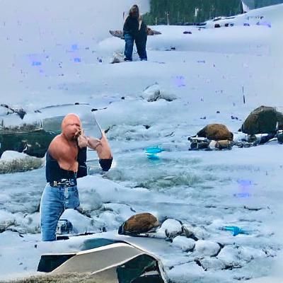 Stone Cold Steve Austin in alaska