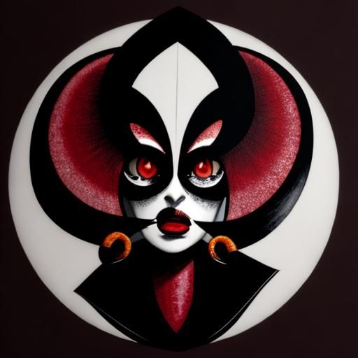 AI Generated Surreal Serpent