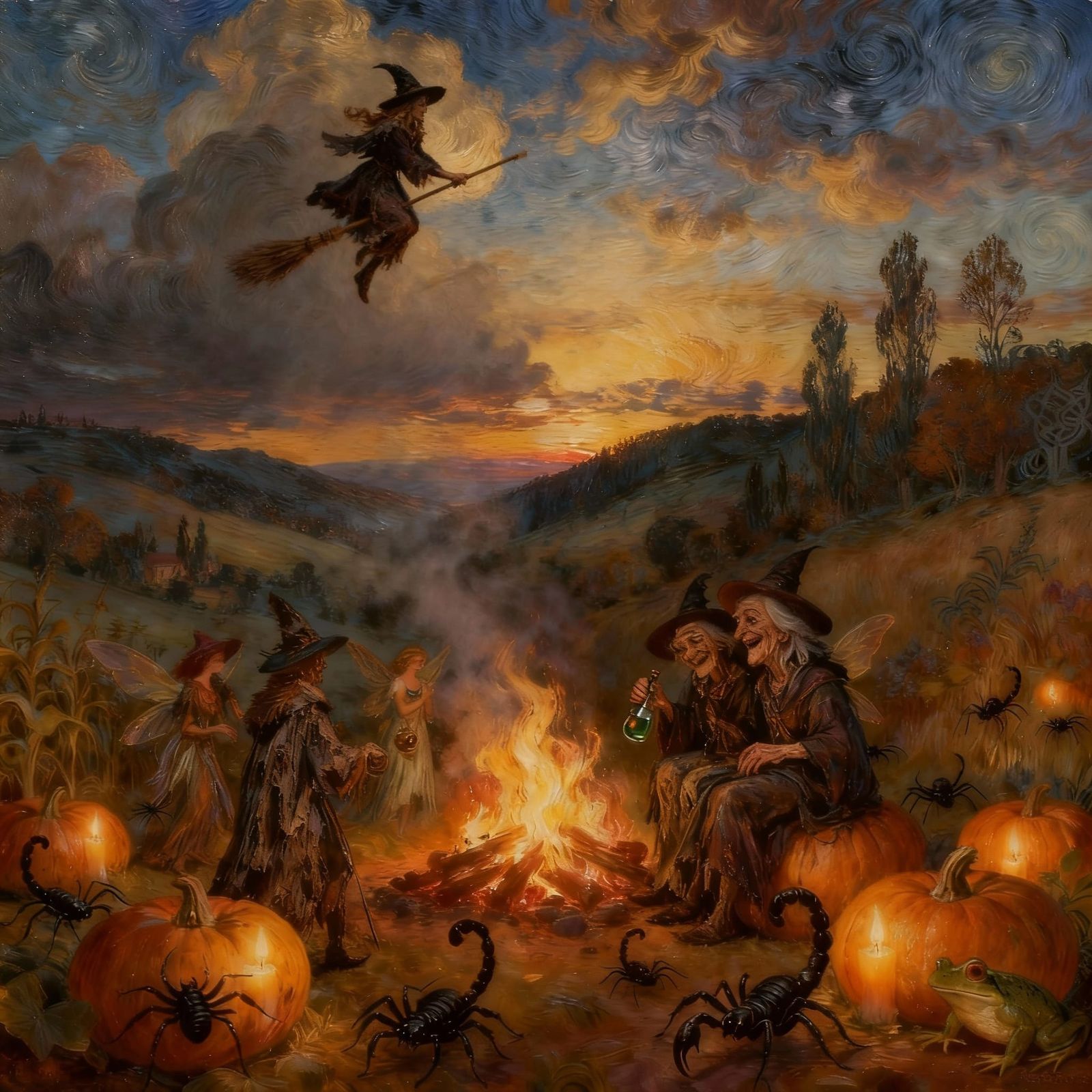 Celtic Samhainn Festival in Dutch Golden Age Style