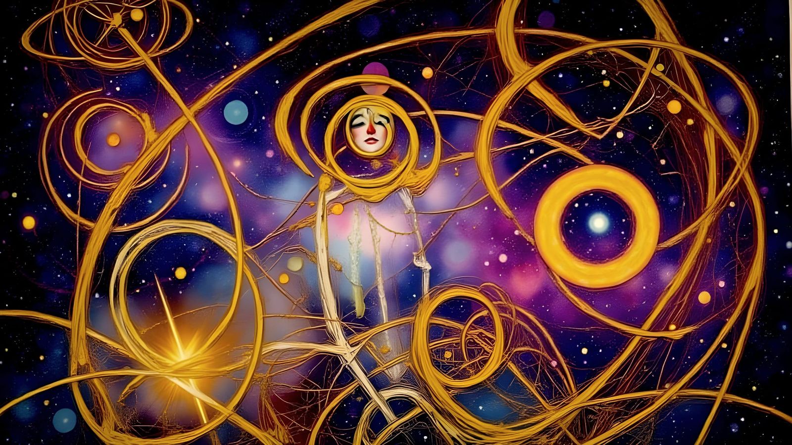 A Temple for Hilma in Modern Abstract Style