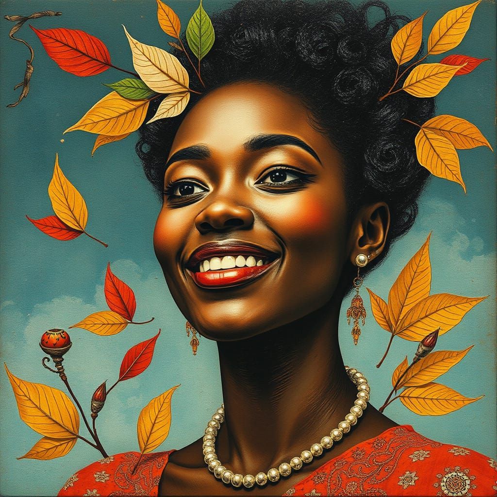 Astonishing Afrofuturist Goddess of Windy Wonder