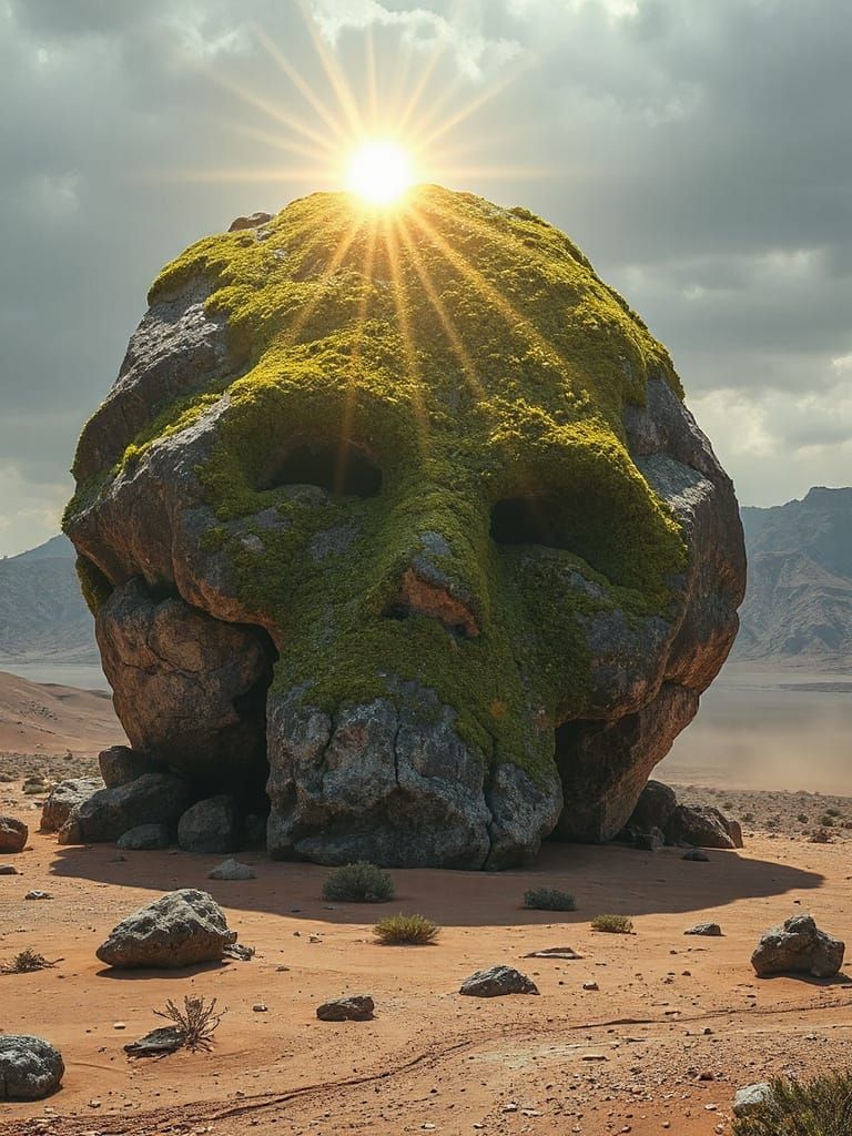 The "Death in the Desert" Stone