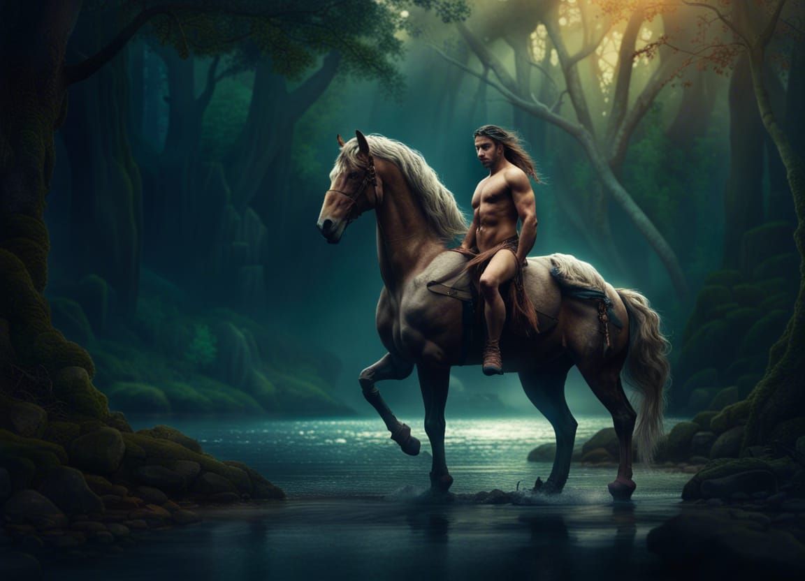 Beastmen on Wild Horse