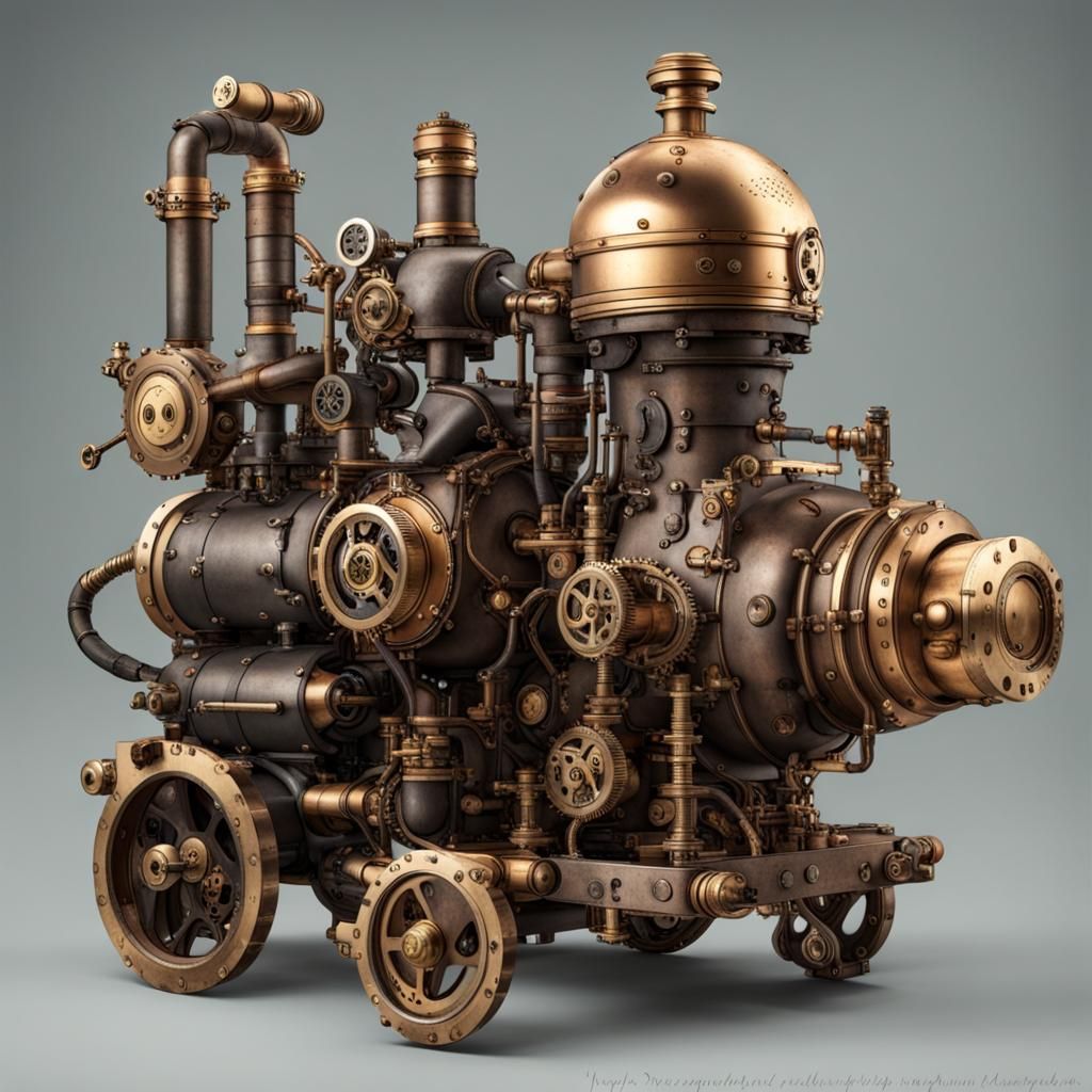 Frog Prince Transformation with Steampunk Engine