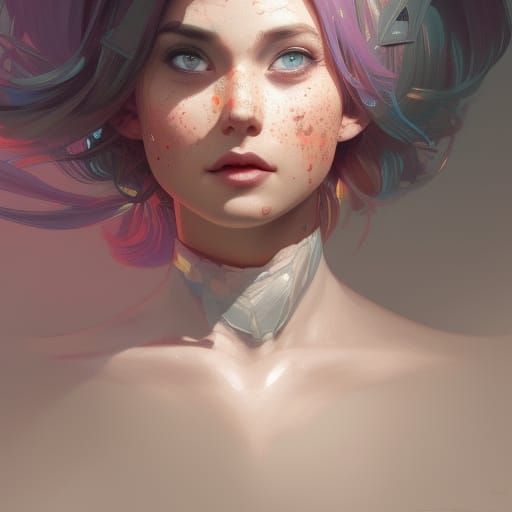 Hyperdetailed Portrait with Dynamic Lighting