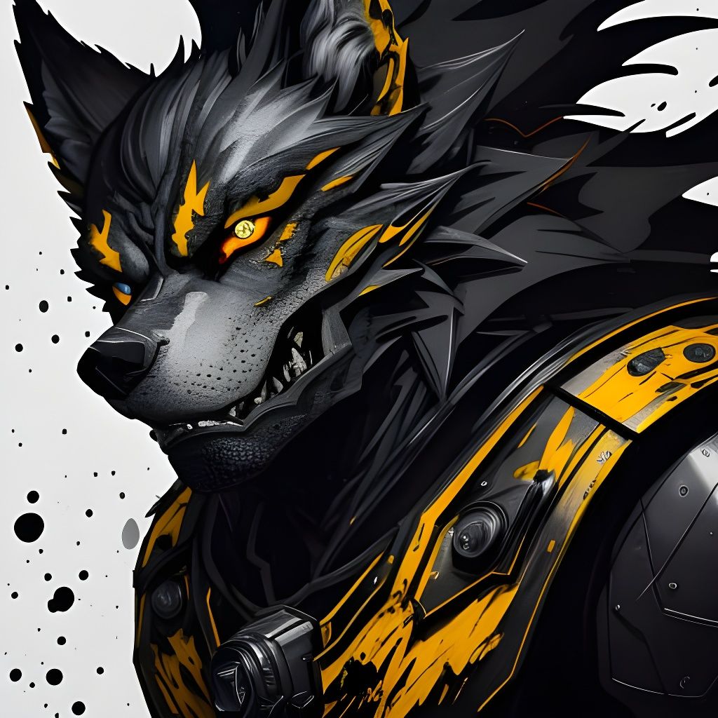 Macabre Werewolf Howling Under Hunter's Moon