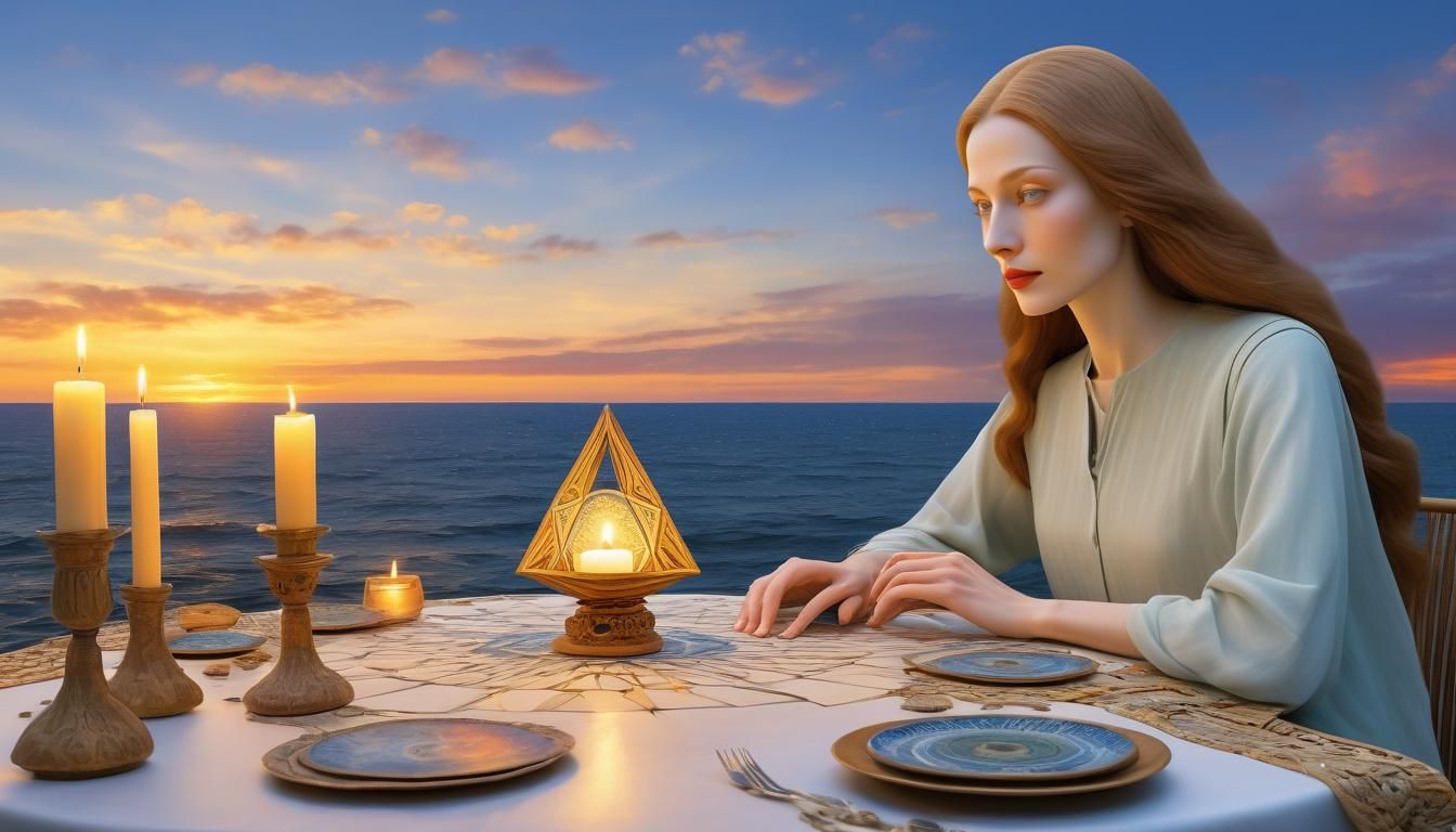 Woman Embodiment of Infinite Consciousness in Magic Realism