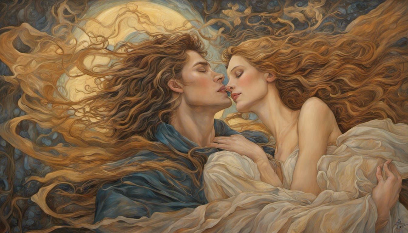 Longing: A Romantic Renaissance Fantasy Painting