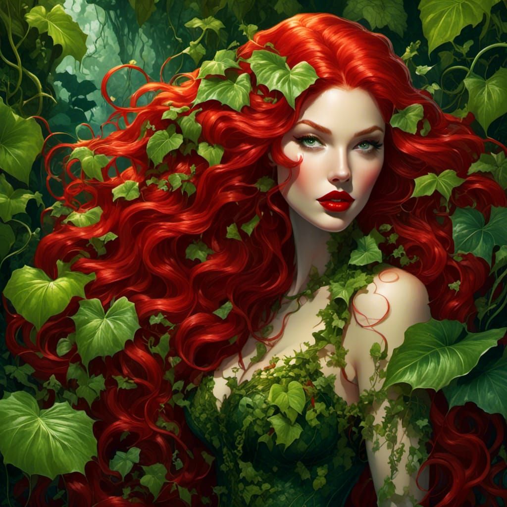 <lora:Poison Ivy Style:1.0>