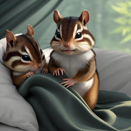 Chipmunk Snuggles Girl: A Realistic, Heartwarming Scene
