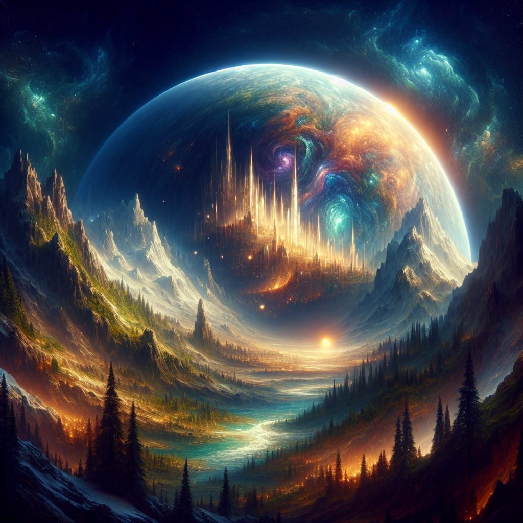 Earth Reclaimed: A Fantastical Vision of Nature's Return