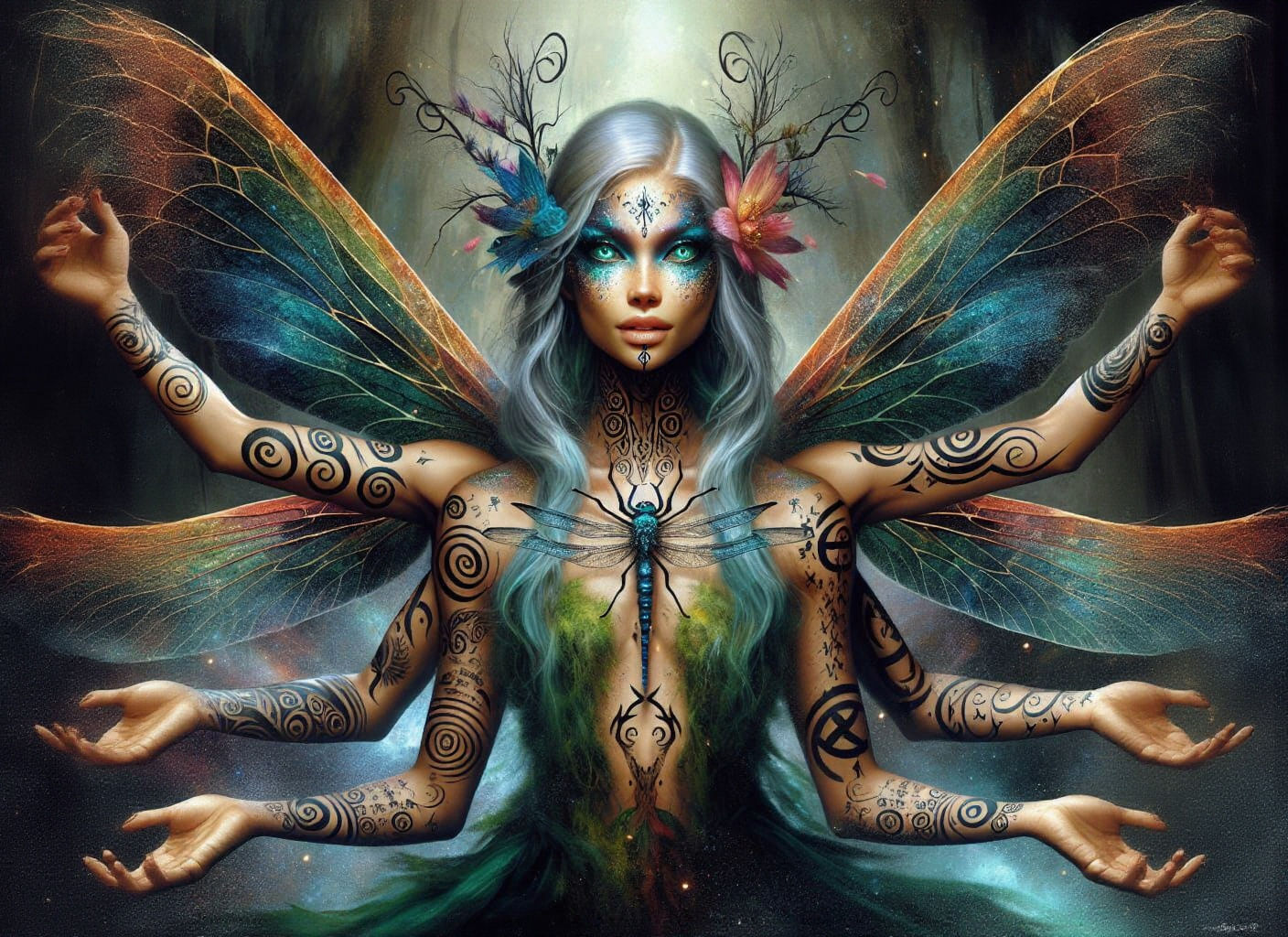 Nislarie Moonglimmer - fairy who was blessed by the avatar o...