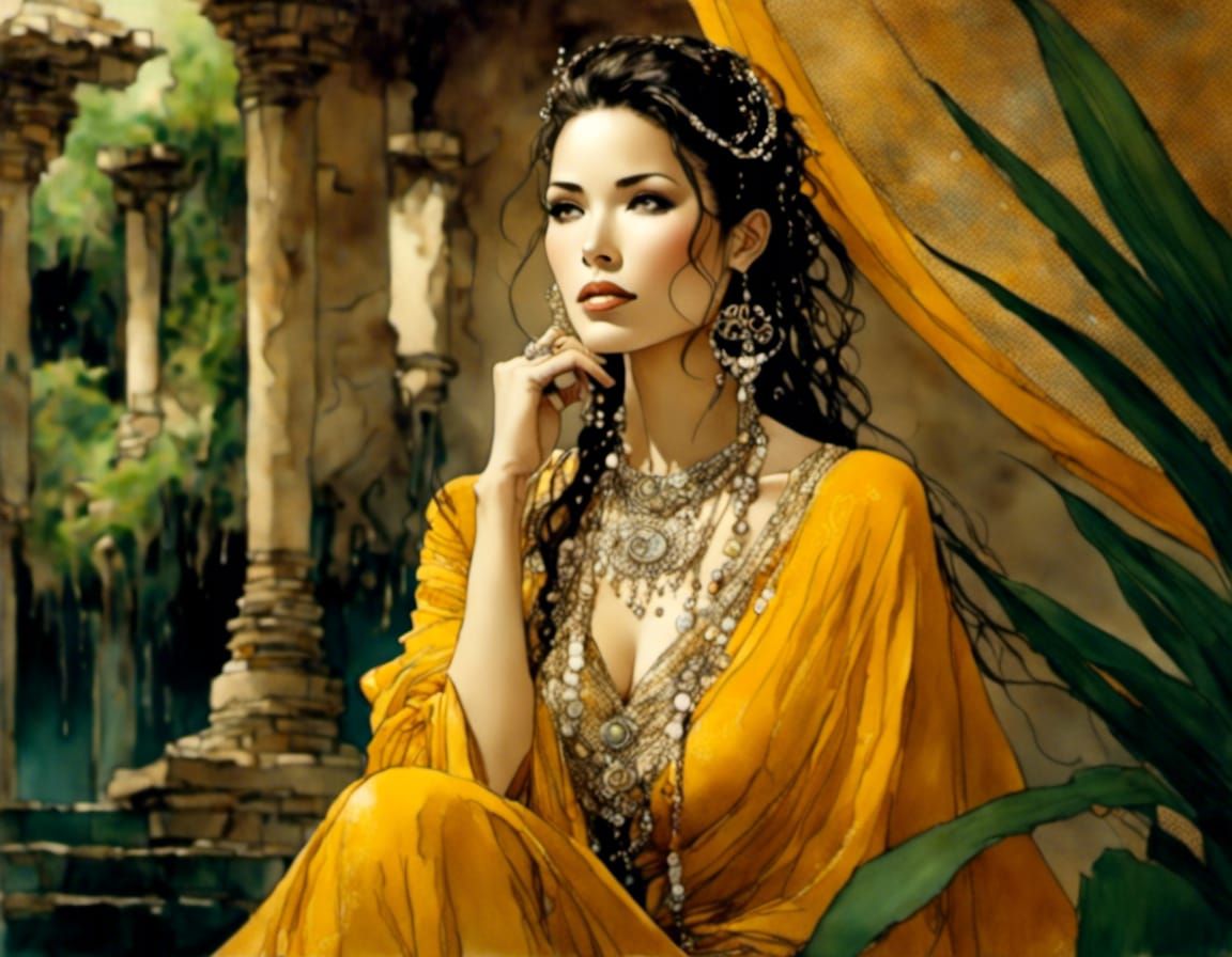 Cybercore Character in Futuristic Universe