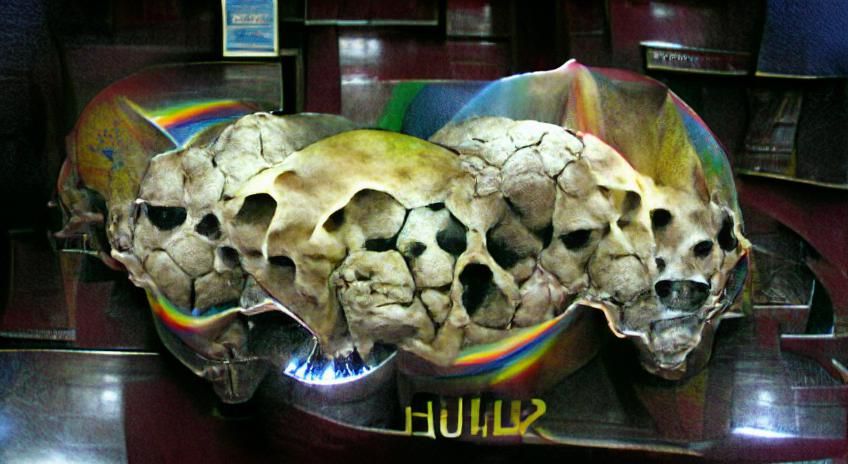 Anatomical Human Skull Study
