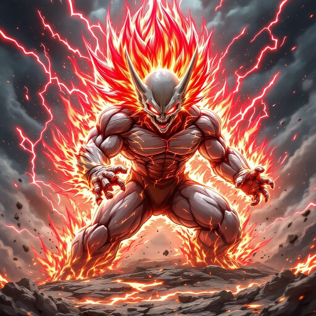 Cubone Super Saiyan Transformation in Hyper-Realistic Anime ...