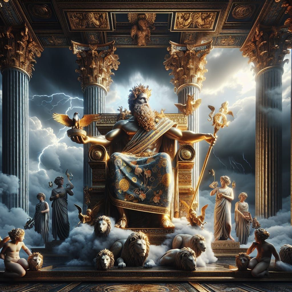 Statue of Zeus at Olympia