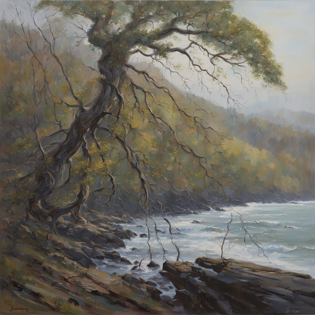 Timeless Serenity in an Ethereal Landscape