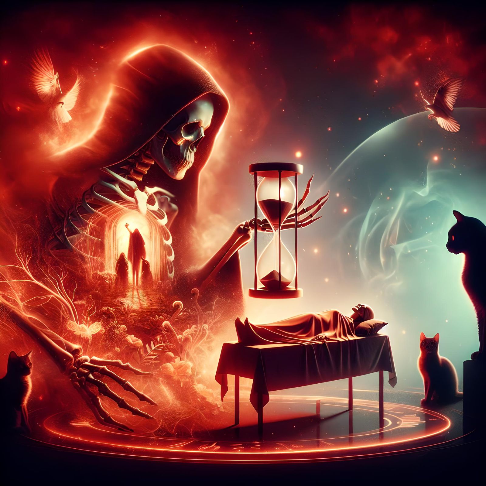 No one is finally dead until the ripples they cause in the w...