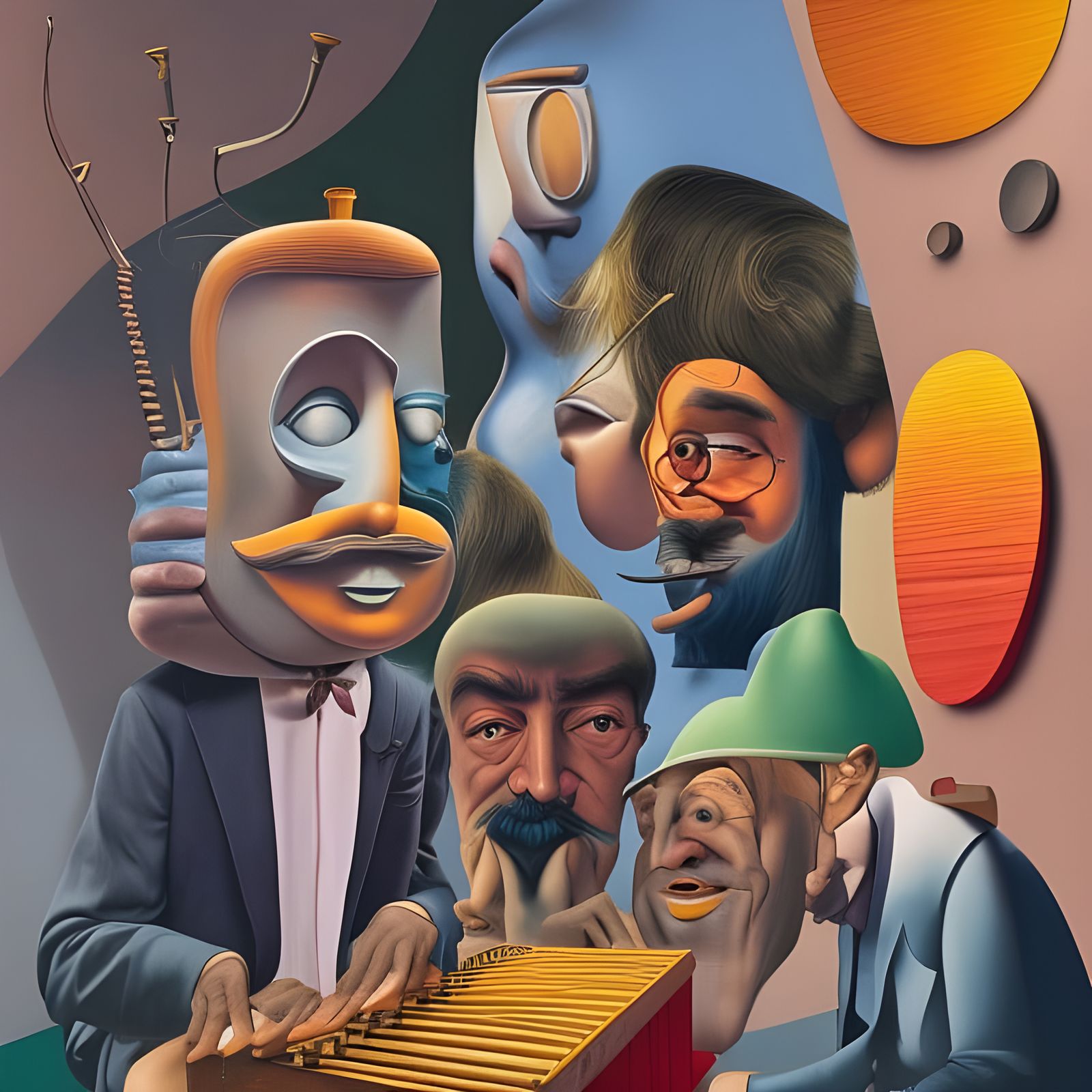 Surreal Folk Singers in Bizarre Magical Realism