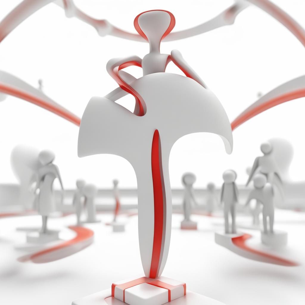 Festive 3D Christmas Background Design