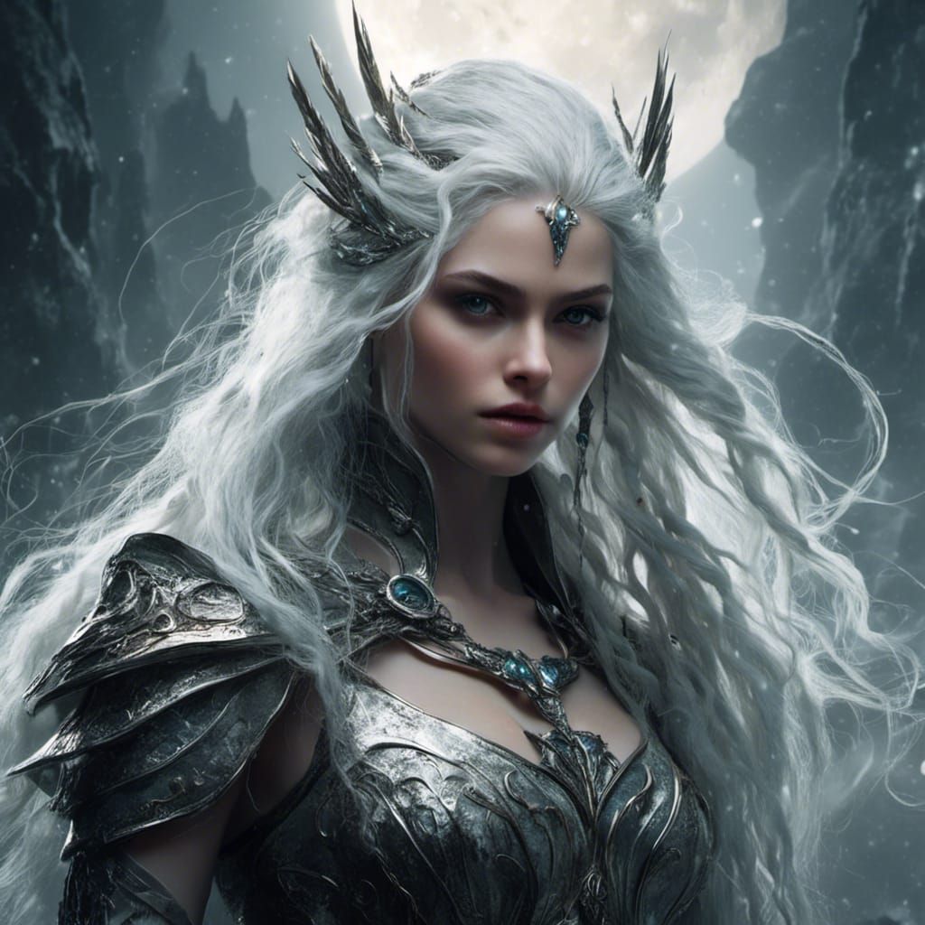 Seraphina Stormrider: Half-Elf Storm Sorceress