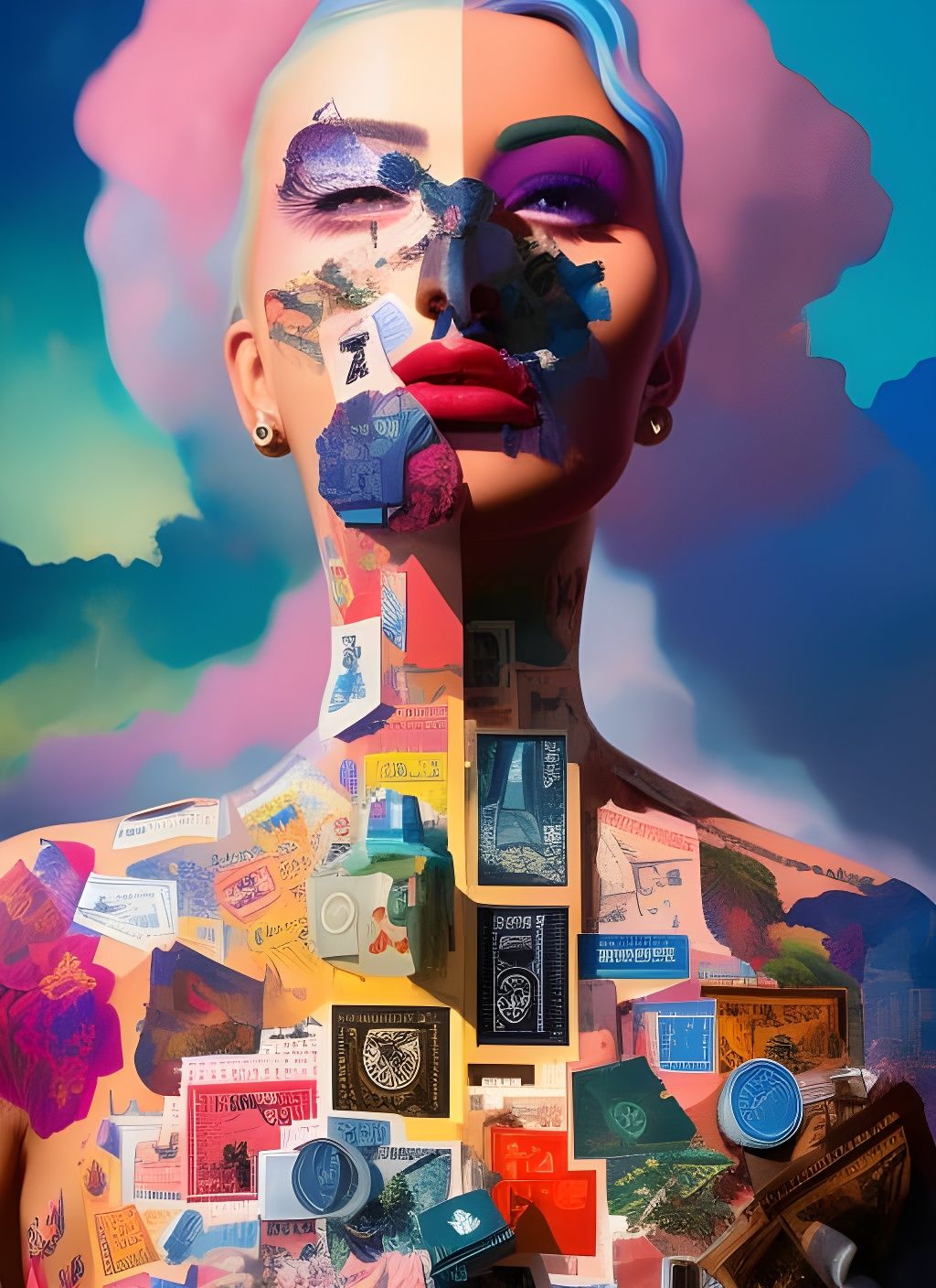 Lady Gaga Postage Stamps