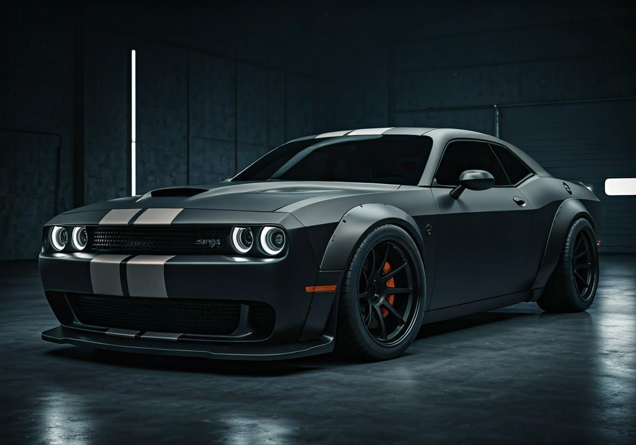 Dodge Challenger SRT Hellcat "Black Mamba"