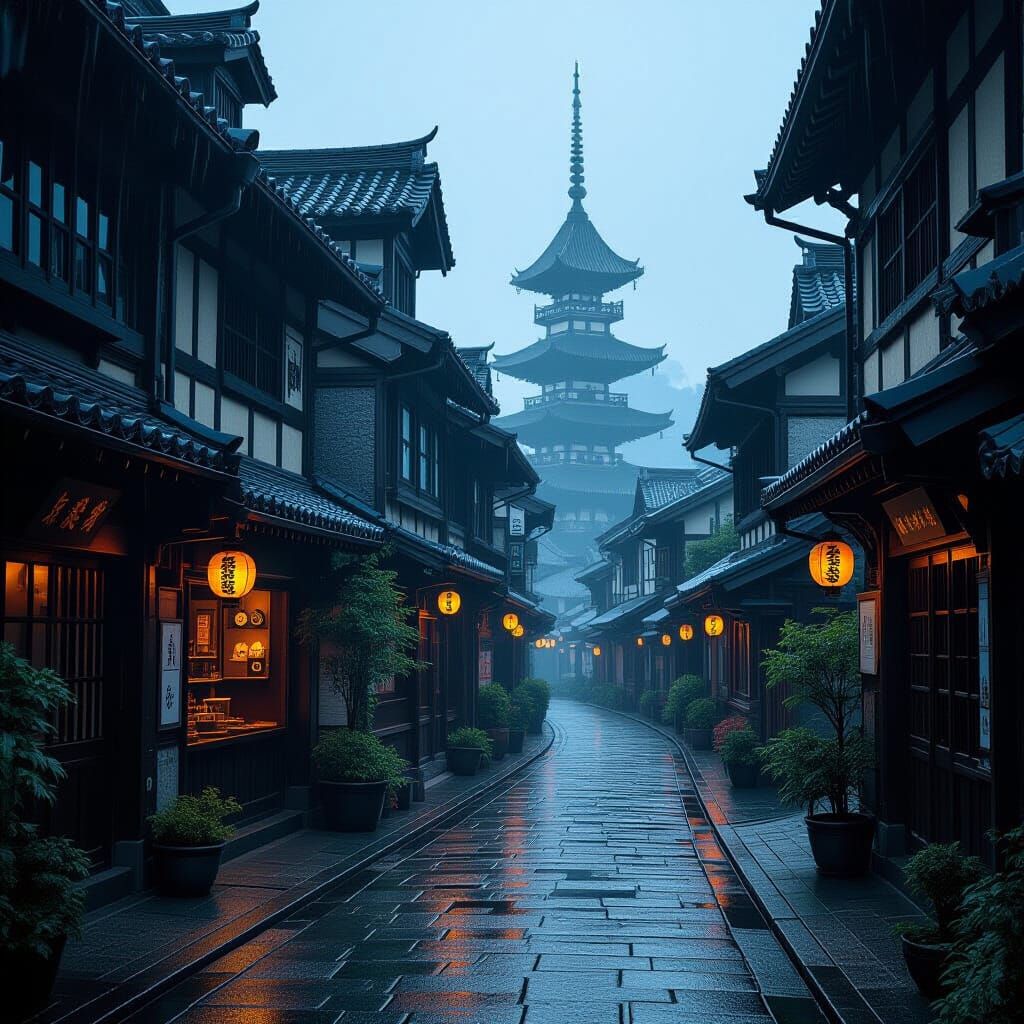 Hyperrealistic Cinematic Scene With Atmospheric Mood